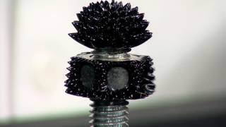 Ferro Fluid Tests  Magnetic Liquid [upl. by Nottap892]