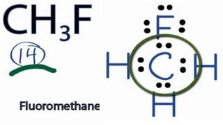 CH3F Lewis Structure How to Draw the Lewis Structure for CH3F Fluormethane [upl. by Suraved]