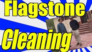 Flagstone Cleaning Just Like the Professionals [upl. by Grekin591]