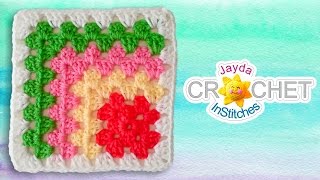 Mitered Granny Square Crochet Pattern amp Tutorial [upl. by Delbert140]