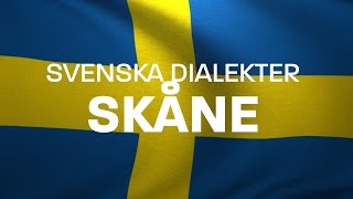 Svenska Dialekter – Skånska – skånsk dialekt Voice To Me [upl. by Rednal]