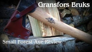 Gransfors Bruks  Small Forest Axe review and demonstration [upl. by Tallu]