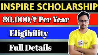 Inspire Scholarship Scheme With Full Details  How To Apply Inspire Scholarship   Eligibilty [upl. by Nahtanod284]