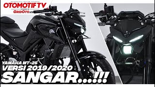 Yamaha MT25 2020 Full Impression Review Wajah Alien Suspensi Up Side Down l GridOto [upl. by Reemas957]