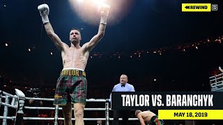 FULL FIGHT  Josh Taylor vs Ivan Baranchyk DAZN REWIND [upl. by Finnie]