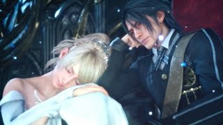 FINAL FANTASY XV  Noctis and Luna Wedding Secret Ending Cutscene [upl. by Akanke]