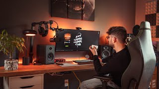 How To Light Your Desk Setup amp Workspace  Philips Hue Smart Lights Setup [upl. by Llered]