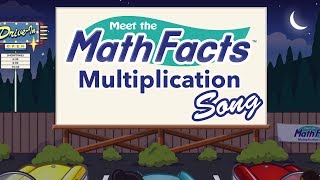 Meet the Math Facts  Multiplication Song [upl. by Hannie]