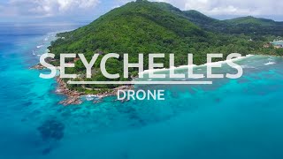 Seychelles 4k drone  La Digue Islands [upl. by Sholom]