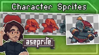 Pixel Art Class  Create More Engaging Character Sprites [upl. by Anihtyc]