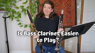 Is Bass Clarinet Easier to Play [upl. by Winchester]