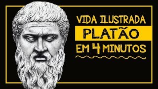 Platão  Biografia de Platão  Filosofia Clássica [upl. by Nyrhtakyram]