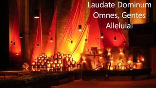 Laudate Dominum Taizé Chant [upl. by Yenaiv164]