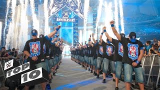 20 Greatest WrestleMania Entrances WWE Top 10 Special Edition [upl. by Sihunn]