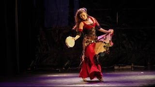 Mor Geffengypsy turkish dance with tambourineklezmerfor the sultan [upl. by Raeann596]