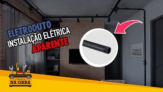 Como Fazer Instalaçao Elétrica Aparente PVC  Estilo Industrial [upl. by Acirahs]