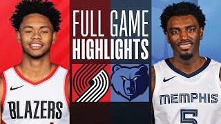 TRAIL BLAZERS at GRIZZLIES  FULL GAME HIGHLIGHTS  March 2 2024 [upl. by Banky]