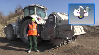 Soil stabilization grinder in hard practical use HD EN [upl. by Madonia731]