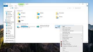 How To Remove Padlock Or Lock Icon From Drives In Windows 10 [upl. by Ahcsrop]