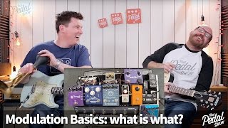 That Pedal Show – Modulation Basics Chorus Phaser Flanger Vibrato Tremolo amp Vibe [upl. by Kerby]