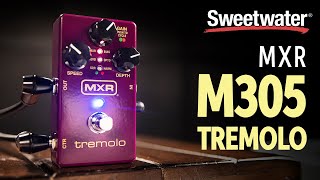 MXR M305 Tremolo Pedal Demo [upl. by Asilenna]