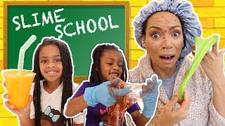 Slime School Sick Day   New Toy School [upl. by Simmie]