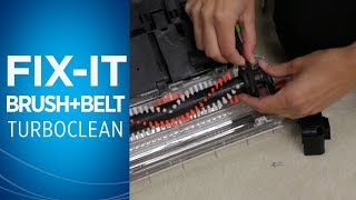 How to maintain the brush roll and belt on your TurboClean™ [upl. by Rosalinda]