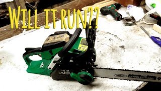 Gardenline Chainsaw Troubleshooting [upl. by Bollen835]