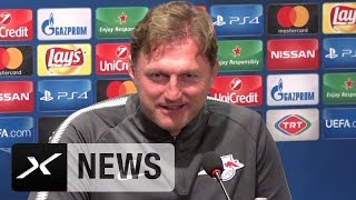 Ralph Hasenhüttl vor Besiktas quotHaben keine Angstquot  Besiktas  RB Leipzig [upl. by Yrojram]