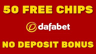 50 Free Chips No Deposit Bonus💲💲💲Dafabet Casino Promotions 2022 [upl. by Eiramit751]