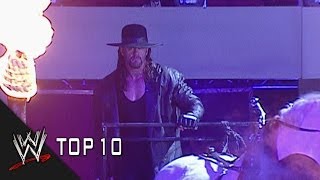 Undertaker Returns  WWE Top 10 [upl. by Lednem]