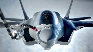 F35B First Transatlantic Flight – Aerial Refueling [upl. by Wendolyn]