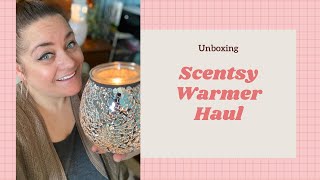 Scentsy Warmer Haul Unboxing [upl. by Eadwine]