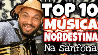 TOP 10 MÚSICA NORDESTINA NA SANFONA  GUSTAVO BELTRÃO [upl. by Barren]