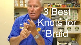 3 Best knots for Braid [upl. by Milburr599]