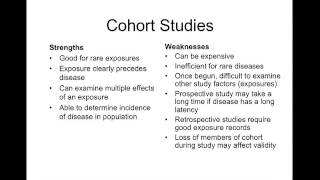 Cohort amp Case control studiesAnalytical Epidemiology 3 [upl. by Ruosnam839]