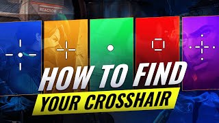 How To Choose Your PERFECT CROSSHAIR  Valorant [upl. by Nerty]