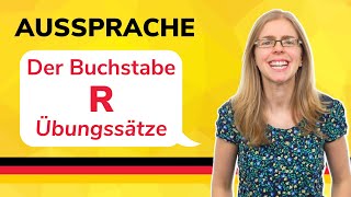 Aussprache  Das R  Übungssätze  German to Go [upl. by Refinnaj]