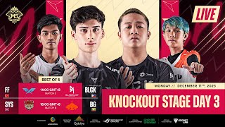 LIVE  DAY 3  M5 World Championship Knockout Stage  ENG [upl. by Airelav]