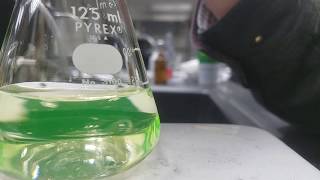 Analysis of Chloride by the Fajans Method Progression of Titration [upl. by Akeemahs910]