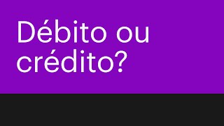 DÉBITO ou CRÉDITO qual a melhor forma de pagamento  Direto ao Ponto [upl. by Wenona]