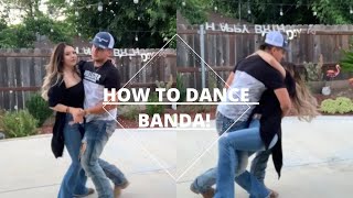 HOW TO DANCE BANDA FOR BEGINNERS  Announcing 10k giveaway winners [upl. by Dearden414]