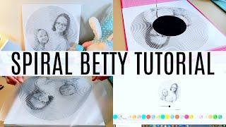 How to Make a Spiral Betty  Full Tutorial [upl. by Ilecara]