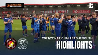 Ebbsfleet United vs Chippenham Town  National League Playoff SFs Highlights Sun 15th May 2022 [upl. by Hanselka]