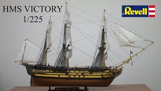 HMS VICTORY 1225 REVELL Full Build [upl. by Arivle]