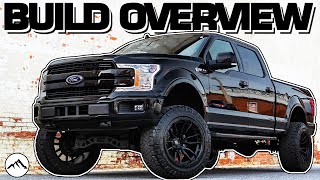 Overview 2018 Ford F150 Lariat w 22quot Fuel Rebels 35quot Tires and a 6quot Rough Country Lift [upl. by Stultz170]