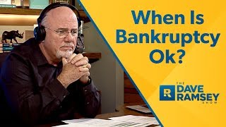 When Should I File Bankruptcy  Dave Ramsey Rant [upl. by Stephi233]