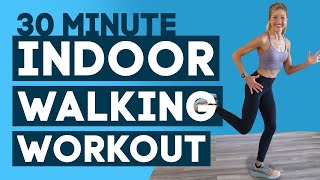 30 Min Indoor Walking Workout  Low Impact Walking At Home HIGH ENERGY [upl. by Mears]