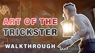 ART OF THE TRICKSTER Tall Tale COMPLETE Walkthrough  All Commendations ► Sea of Thieves [upl. by Jory]