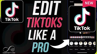 How to Edit a TikTok Video [upl. by Vance300]